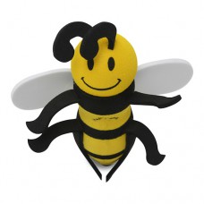 HappyBalls Happy Bee Car Antenna Topper  / Cute Dashboard Accessory 